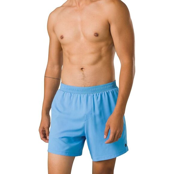 PrAna Shorts Mens XL Clear Sky Peak to Pavement Lined Short NWT - Picture 1 of 1